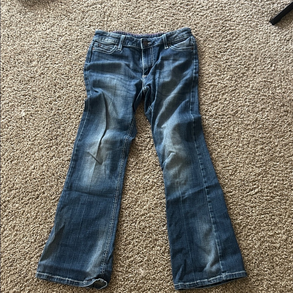 Wrangler Women's Flare Jeans in Blue